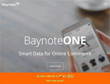 Tablet Screenshot of baynote.com